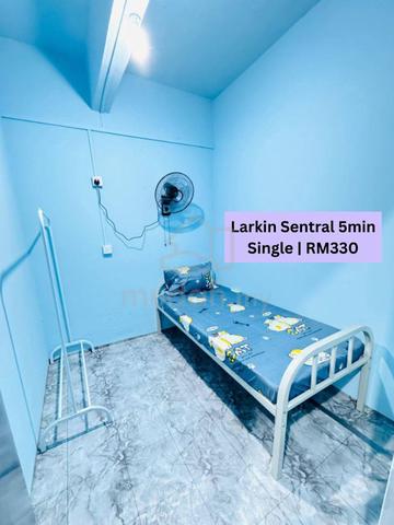 Single 300|NO DEPOSIT*✅|5min Larkin Sentral|Room Ready Now! 1