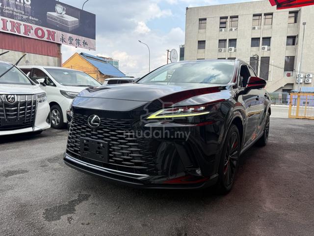 2023 Lexus RX350 L Black + Black Leather Interior - 2