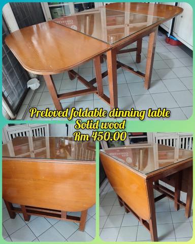 Preloved deals dining table