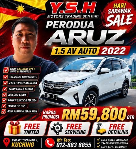2022 Perodua ARUZ 1.5 AV (A) - 1