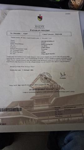 tanah 2ekar untuk di jual 1