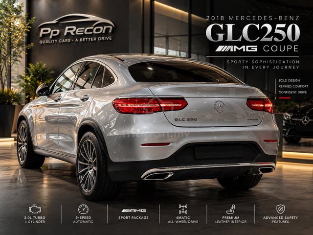 2018 Mercedes Benz GLC-CLASS 2.0 250 4MATIC COUPE - 1