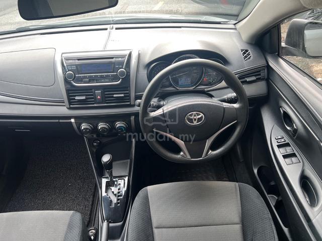 2015 Toyota VIOS 1.5 E Spec (A) Black Interior - 5