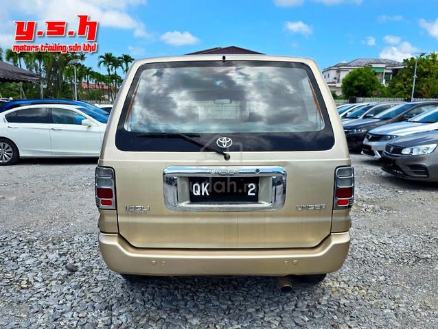 Toyota UNSER 1.8 GLI (A) 2002 Body Price - 5