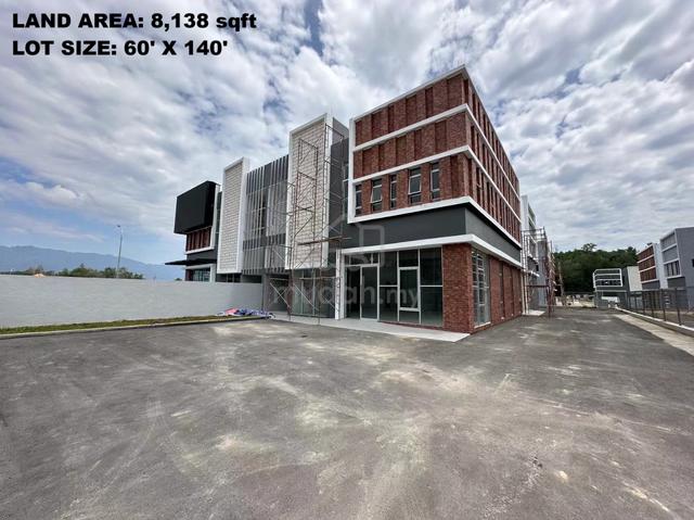 Sepanggar 2 Storey Semi-Detached Factory For Sale 1