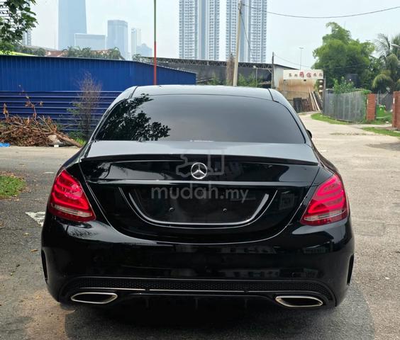 2015 Mercedes C250 AMG HUD DISPLAY P/BOOT SPOILER - 5