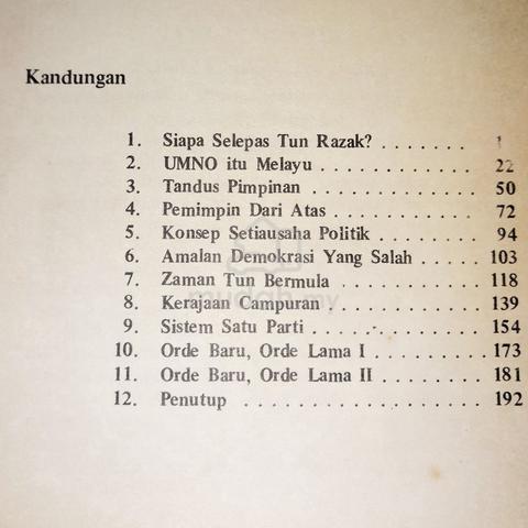 Vintage 1975 Siapa Selepas Tun Razak - photo 2 of 5