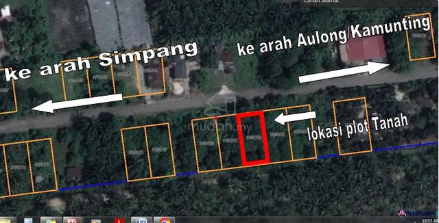 Tanah lot Tepi Jalan Simpang Halt 3