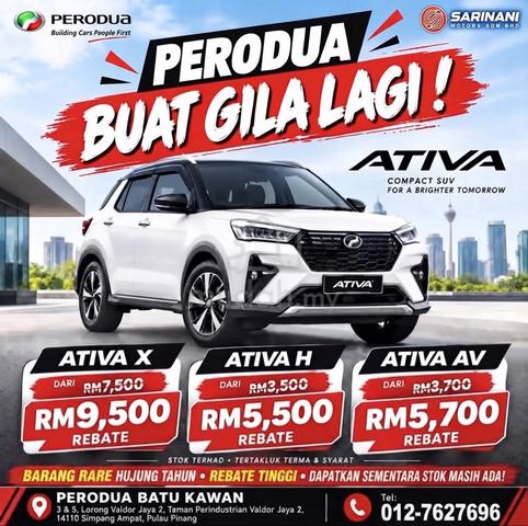 2026 Perodua ATIVA 1.0 AV MY21 D55L (A) - 1