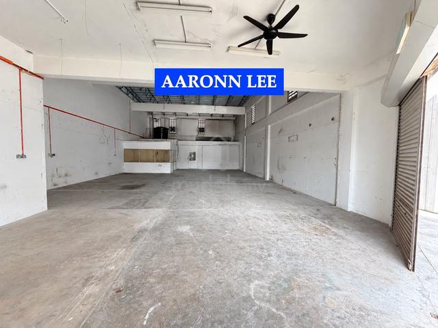 【Corner】1.5 Storey Light Industrial Factory Sungai Puyu Raja Uda 1