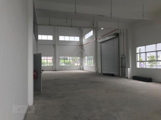 Big land Semi D Factory Bu 5500sf Pandamaran Port Klang for Rent 1