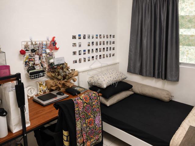 Bilik Sewa Perempuan fully furnished diantara meru & klebang 1
