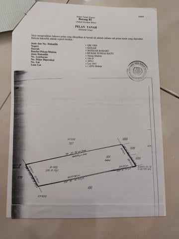 Tanah Kebun Sawit Untuk Dijual Di Sungai Batu Serdang Kedah 1