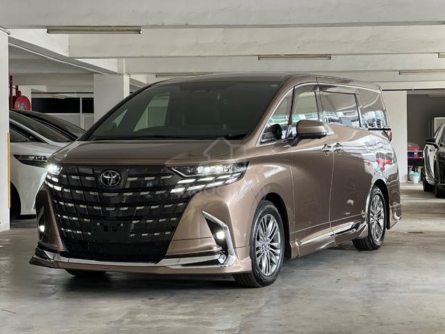 PROMOTION 2025 Toyota ALPHARD 2.5 Z GOLD COLOR - 1