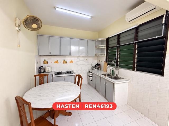 Taman Sejati Indah【Partly Furnished】Conveniently Located @ Rumah Sewa 1