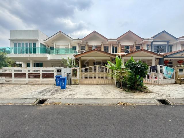 FACING OPEN Alam Nusantara Setia Alam Double Storey Terrace 1