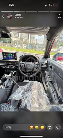 2026 Honda CIVIC 1.5 RS MY22 FE FACELIFT (A) - 2