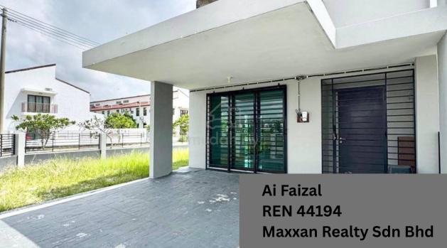 CORNER LOT Double Storey Terrace Taman Saujana KLIA Sepang FACING OPEN 1