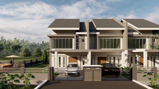 Projek Baru Double Storey Rantau Panjang Klang 1