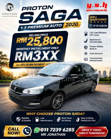 2020 Proton SAGA PREMIUM AT 1.3L (A) - 1