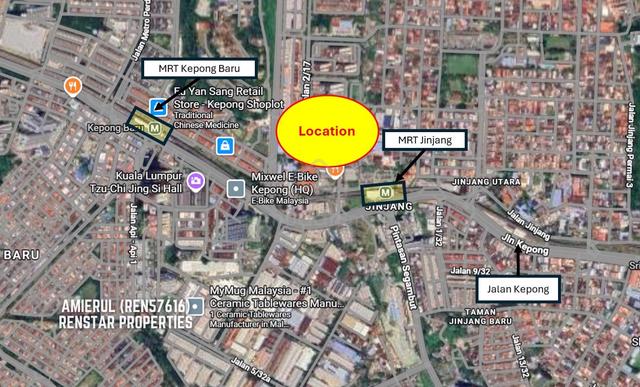 Commercial Land Jalan Kepong 2.33 acres - Connect to Main Road‼️ 1
