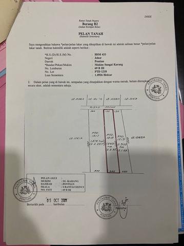 Tanah Sawit Kampung Parit Jerman 1