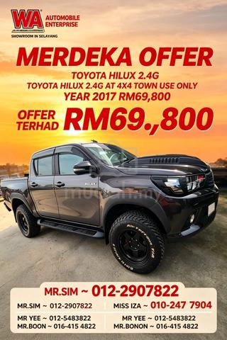 TOYOTA HILUX 2.4G AUTO 4X4 TIP Top condition - 1