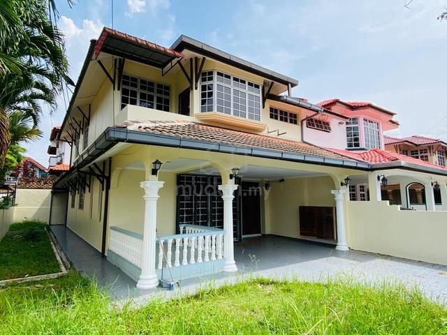 Double storey semi d taman perling jalan layang johor Nusa bestari 1