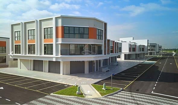 Bandar Rimbayu Brand New Corner Lot 3 Storey Shoplot for Rent 1