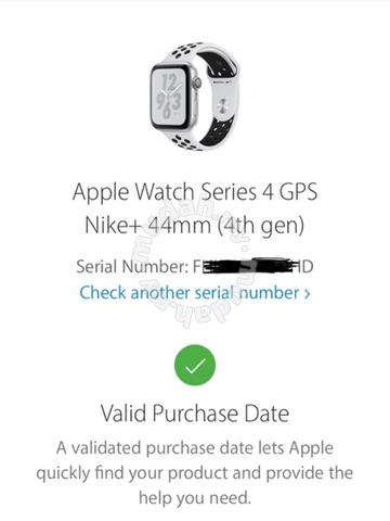apple watch 4 44mm nike edition