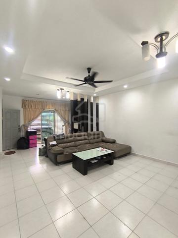 Bestari Indah Ulu Tiram double Storey 20x70 full loan Sale 1