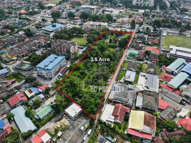 CONVERTED 3.5 Acres Gombak Development Land Freehold Malay Reserve 1
