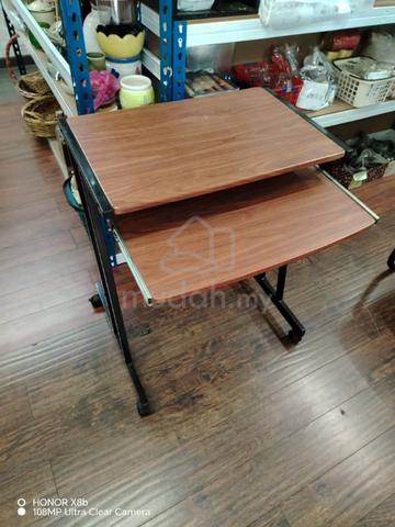 Preloved Computer Table With Roller - Furniture & Decoration for sale ...
