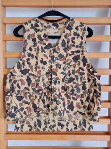 Hunter hunting camo fishing vest levis wrangler GU - Clothes for sale in  Labis, Johor