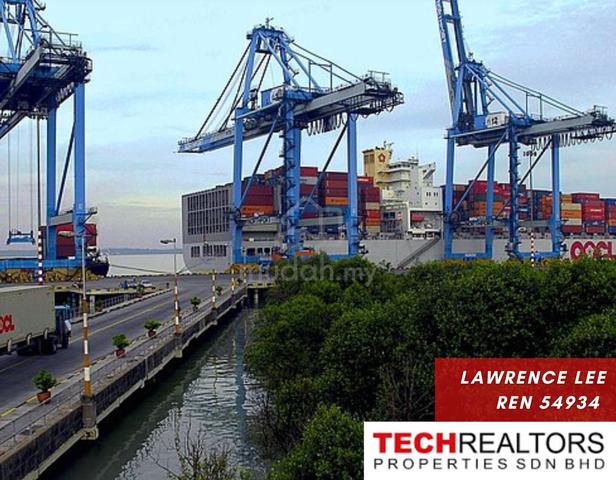 【EASY FOR CARGO】 NEaR PORT KLANG FREEZONE 1.9 ACRES LAND FOR SALE 1
