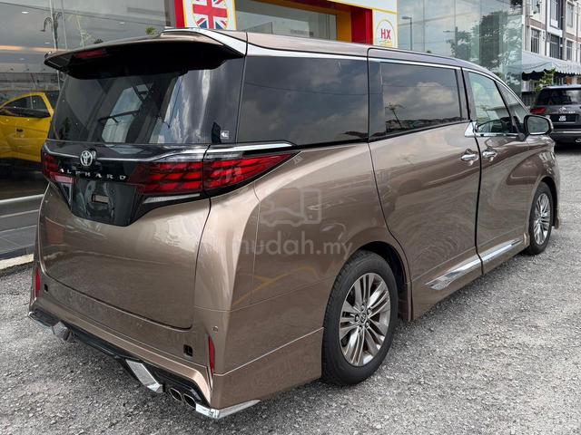 2025 Toyota ALPHARD 2.5 Z GOLD 5A MODELLISTA S/R - 2