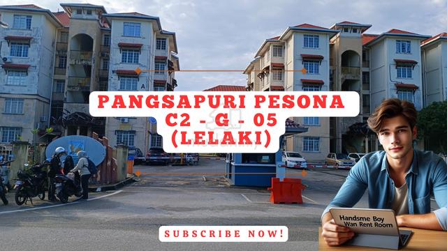 bilik sewa lelaki area bandar perda 1