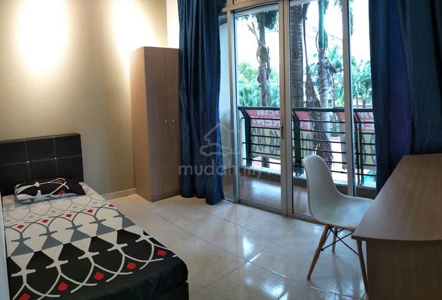 MMU IXora apartment single room with aircond 1