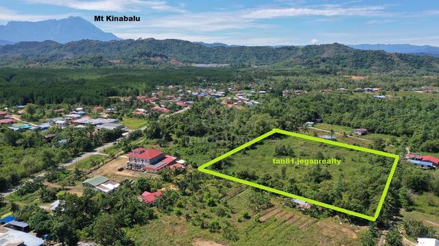 Tuaran Tajau Serusup (2nd Lot) Vacant  Land NT3.95acs ((( FOR SALE ))) 1