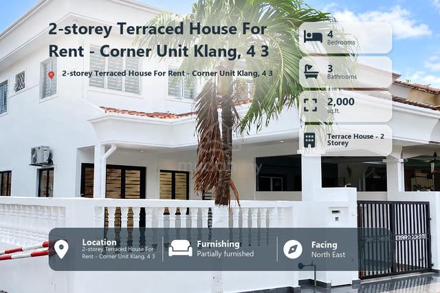 4R3B 2 Storey Corner House @ Taman Samarinda, Kampung Jawa Klang 1