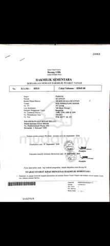 Pahang Kuantan Residential Leasehold Land For Sale 1