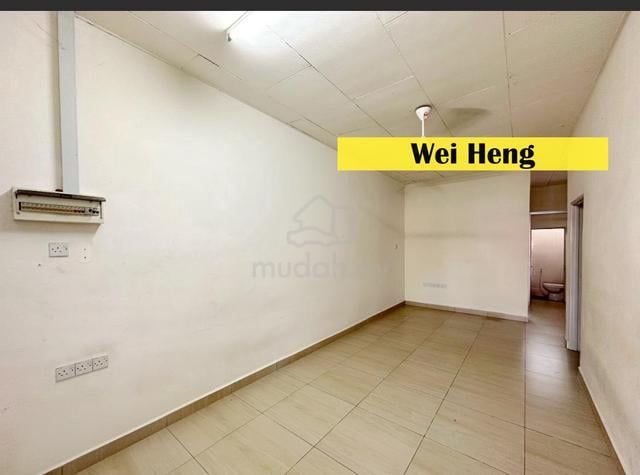 1sty terrace simple fitting in mutiara cempaka batu kawan rent 1