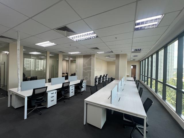 Taman Desa, Union Tower Office, Fully Furnished, High Visibility 1
