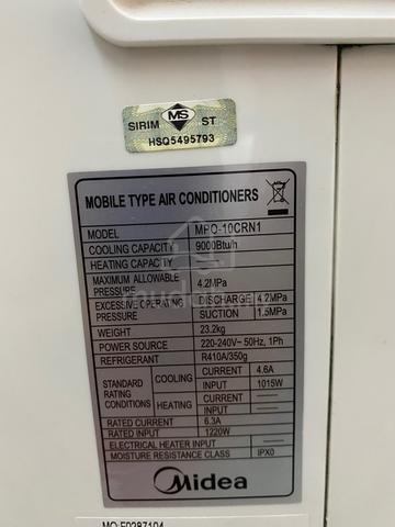 Portable Aircond - Brand Midea - photo 4 of 5