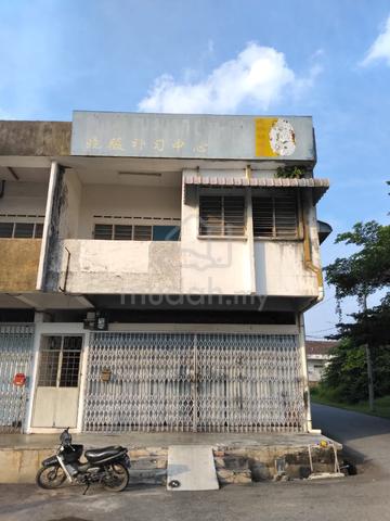 Taman Indah Jaya, Kluang, Double Storey Shop Lot For Sales 1