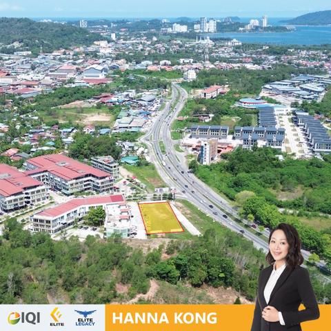 RENT KK Suria Inanam Frontage Commercial Flat Land 25,000 sq ft 1