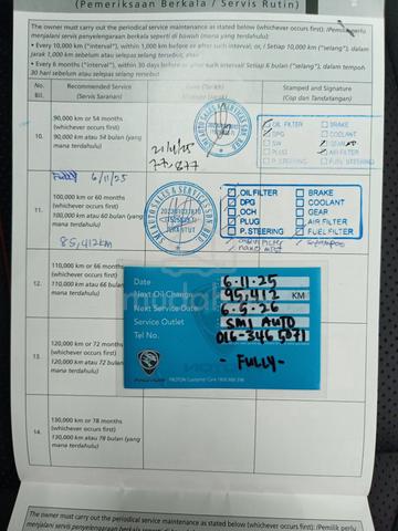 2020 PROTON X70 Executive 1.8 FULL SERVICE RECORD - 4