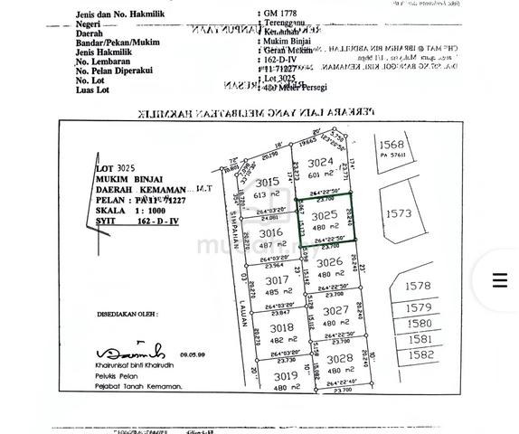 1 LOT Tanah UNTUK DIJUAL 1