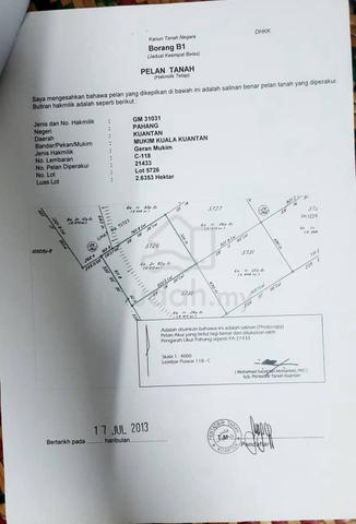 Tanah Kebun Sawit untuk di jual dengan segera 2