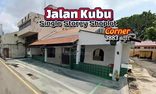 FREEHOLD Single Storey Shoplot Corner 3883sf Jalan Kubu Jonker Melaka 1